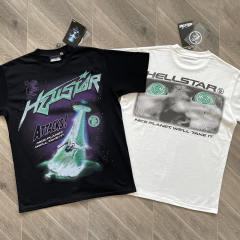 Hellstar Studios Attacks Tee T-Shirt Black White