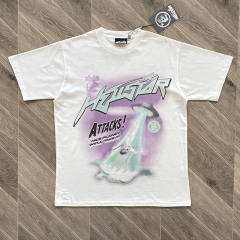 Hellstar Studios Attacks Tee T-Shirt Black White
