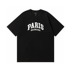 BLCG Paris Logo 24SS T-Shirt White Black