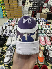 Bapesta Bape Sta Hong Kong Leather Shoes