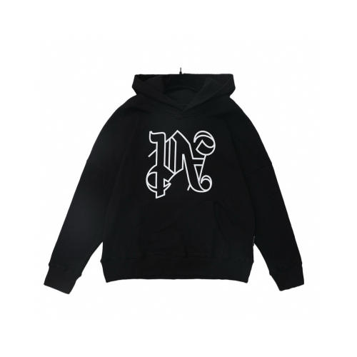 Palm Angels Gothic PA Hoodie Black