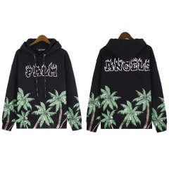Palm Angels PA Palm Tree Hoodie Black