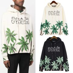 Palm Angels PA Palm Tree Hoodie Black