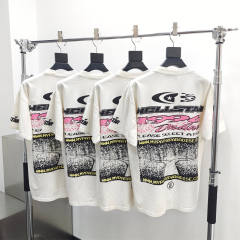 1:1 quality version Hellstar 1996 Pixel Letter Logo Short Sleeve T-Shirt with NFC Tag (Physical Chip)