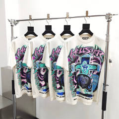 1:1 quality version Hellstar Cross Functional Boys Electric Tee with NFC Tag (Physical Chip)