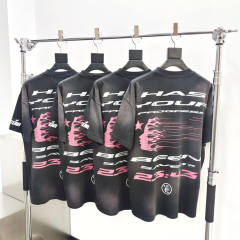 1:1 quality version Hellstar QR Code Standing Man Print Tee