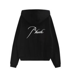 Rhude Hoodie Black Gray