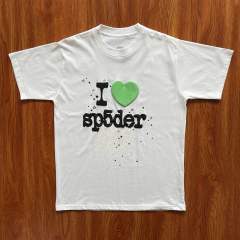 Spider Classic Fomaing Print T-Shirt Tee White 4 Colors