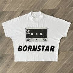 Blutosatire Billdog Wimpy Kid Bornstar Tee T-Shirt White