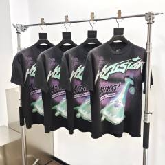 Hellstar 1:1 quality version UFO Attack Print Tee with NFC Tag