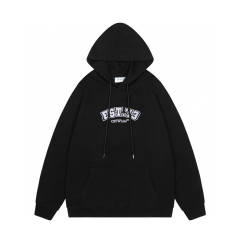 OW Classic Logo Hoodie Black White