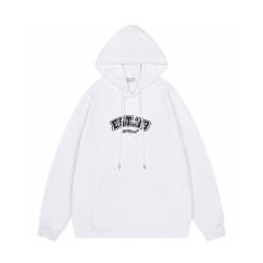 OW Classic Logo Hoodie Black White