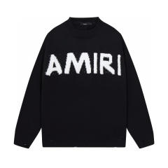 Amir* Knit Sweater Black Beige