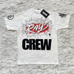 Hellstar Studios Hellstar RAYS CREW Skull T-Shirt Tee White