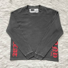 Spider Sp5der Worldwide Waffle Long-Sleeve T-Shirt