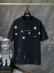 Chr0me Hearts Horseshoe Logo Tee T-Shirt Black White