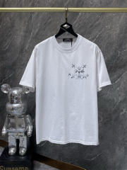 Chr0me Hearts Cross Logo Tee T-Shirt Black White