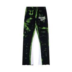 Gallery DEPT splashing ink graffiti Pure Cotton Straight Pants
