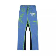 Gallery DEPT splashing ink graffiti Pure Cotton Straight Pants