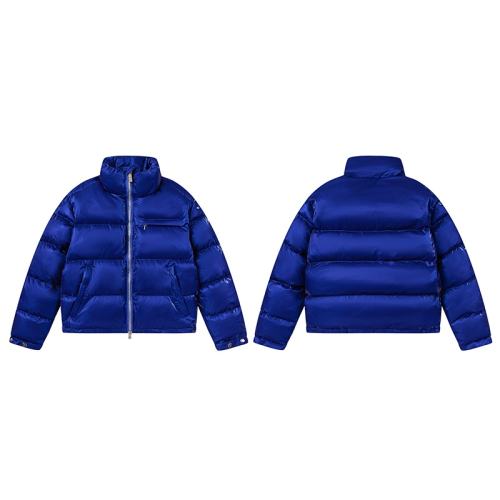 Trapstar Velvet Puffer Jacket Blue