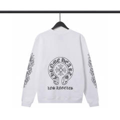CH Los Angeles Excluisve Long-Sleeve Crewneck Sweatshirt Black White