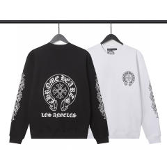 CH Los Angeles Excluisve Long-Sleeve Crewneck Sweatshirt Black White