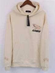 Pegasus Cotton Sweatshirt Hoodie (White/Black)