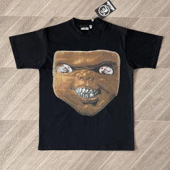 High Quality Hellstar Studios Jesus Cross Tee T-Shirt Beige