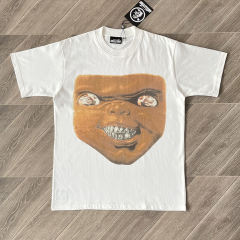 High Quality Hellstar Studios Jesus Cross Tee T-Shirt Beige