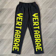 Vertabrae Washed Sweatpants Black Purple