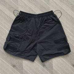 Travis Scott Whoisjacov Cargo Shorts Black