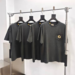 Gallery Dept 1:1 quality version Stamped G Pocket Back Illusion Letter Printed Tee