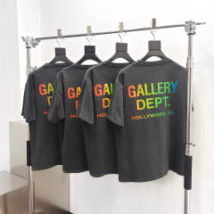 Gallery Dept 1:1 quality version Stamped G Pocket Back Illusion Letter Printed Tee