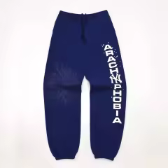 1:1 Quality Spider x New York Yankee Navy Phobia NY Tracksuit Hoodie Pants