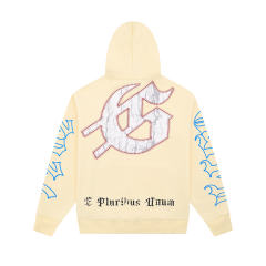 God Speed Baseball Hoodie Beige