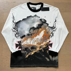 Godspeed Fire On Hollywood Long Sleeve T-Shirt