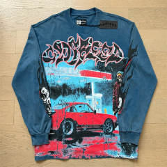 Godspeed Red Car Long SleeveT-Shirt