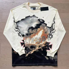 Godspeed Fire On Hollywood Long Sleeve T-Shirt