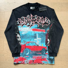 Godspeed Red Car Long SleeveT-Shirt