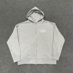 Corteiz Alcatraz 4th Anniversary Fleece Tracksuit Hoodie Pants Black Gray White Blue