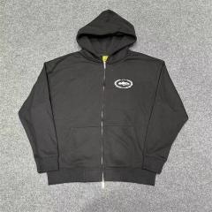 Corteiz Alcatraz 4th Anniversary Fleece Tracksuit Hoodie Pants Black Gray White Blue