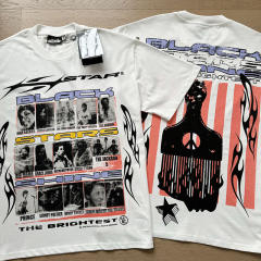 Hellstar Men T-Shirt Tee White
