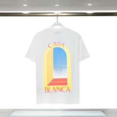 Casa Phantom Gate Letter Logo Print Round Neck tee 3 colors
