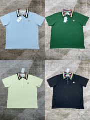1:1 Quality Casa Collar colour blocked simple polo shirt 4 colors