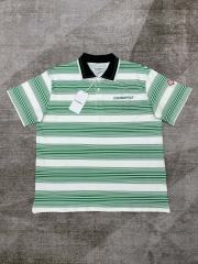 1:1 Quality Casa Colour block striped monogrammed polo shirt