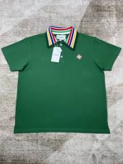 1:1 Quality Casa Collar colour blocked simple polo shirt 4 colors