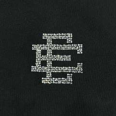 1:1 Quality Eric EE Rhinestones Logo Hoodie & Pants Set
