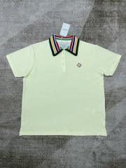 1:1 Quality Casa Collar colour blocked simple polo shirt 4 colors