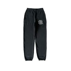 1:1 Quality Eric EE Black and White Logo Print Hoodie & Pants Set