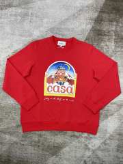 1:1 Quality Casa Palace Print Crew Neck Sweatshirt